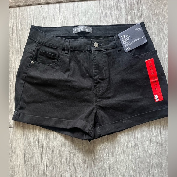 Primark High Waist Black Women's Shorts - Picture 1 of 3